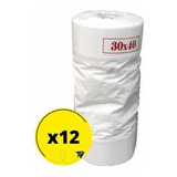 Bolsas Rollo Arranque 30x40 Freezer Aprox. 750 Grs. X12 U.