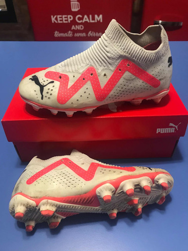 Botines De Fútbol Niño Puma Talle 33 Poco Uso