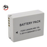Bateria P/ Canon Nb-10l Sx40 Sx50 G15 G16 Sx60 G15 Sx-50