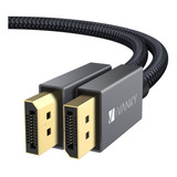 Cable Displayport Certificado Vesa Ivanky 2m 4k@60hz Nylon