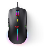 Mouse Gamer Para Jogo Havit Ms1031 Usb 7200 Dpi Com Led Rgb