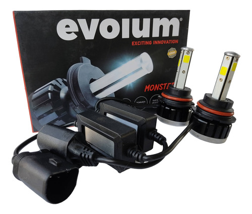 Kit Hiperled H4, 9007, H13, 9004 Led 4 Caras 12500 Lumenes