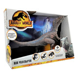 Dinosaurio Velociraptor Con Sonido Articulado Jurassic