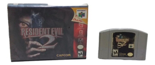 Nintendo 64 Jogo Original Resident Evil 2 Na Caixa Ler Descr