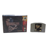 Nintendo 64 Jogo Original Resident Evil 2 Na Caixa Ler Descr