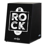 Cajon Fsa Strike Estampa Rock Preto Profissional Sk4016