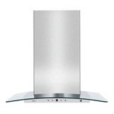 Ge Profile Campana Pared 60 Cm Acero Inoxidable Vidrio Curvo