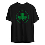 Remera Basket Nba Boston Celtics Negra Logo Simple