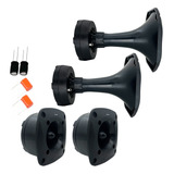 Kit 2 Driver + 2 Tweeter+ 2 Corneta Curta + Capacitores