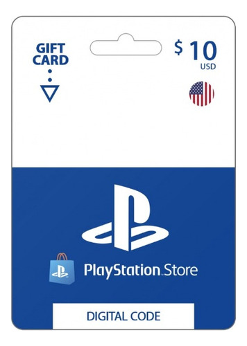 Tarjeta Psn Gift Card 10 Usd Dolares Region Usa