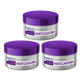 Fixed Pomada Fixadora E Matizadora 120g - Kit C/ 3un