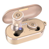 Auriculares Earbud Tozo T10 Con Estuche De Carga Khaki