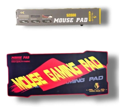 Mouse Pad Gamer Xxl Aoas Diseños Grande Alfombrilla 90x40cm
