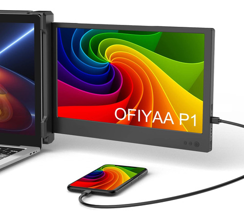 Bqaa 12 Monitor Portátil Para Extensor De Pantalla De Comput