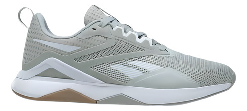 Tenis Reebok Para Mujer Nanoflex Tr 2.0 Hq4223 Gris Menta