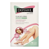 Depimiel Folha Depilatória Corporal Sensitive 16 Folhas