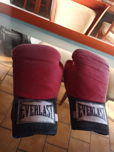 Guantes De Boxeo Everlast En Buen Estado 12 Oz