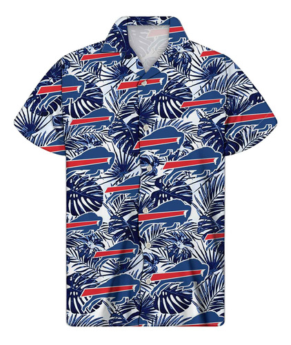 Camisa Hawaiana Tipo Bufalo Bills