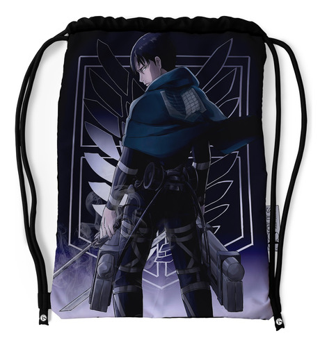 Tula Deportiva Impermeable Levi Shingeki No Kyojin