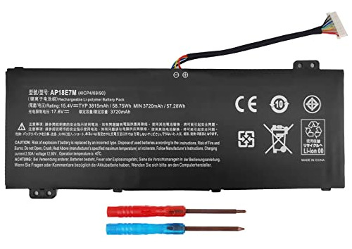 Batería Compatible Para Acer Nitro 5 An515-54, An517-51, An5