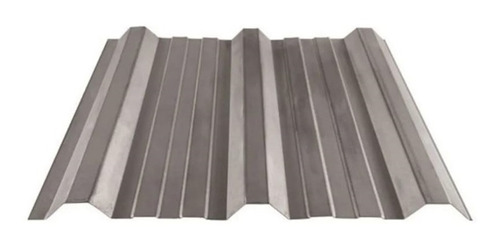 Chapa Ternium Trapezoidal Galvanizada C27 Por 2 Metros Largo