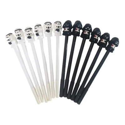 J Set 12 Plumas De Star Wars Kawai