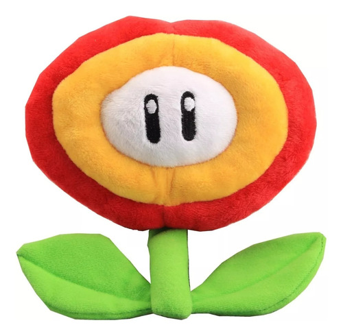 Flor De Peluche De Super Mario 17 Cm ¡¡ Envío Inmediato !!