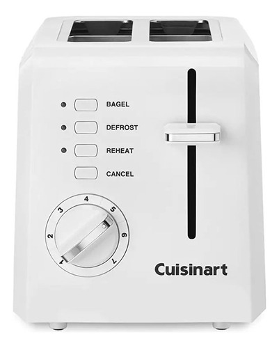 Torradeira Cuisinart 2 Fatias Com 7 Níveis De Tosta Cpt-122