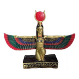 Figura Diosa Isis Egipcia, Decoración Hogar, Oficina 21 Cm 