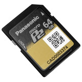Memoria Micro P2 Panasonic 64gb Aj-p2m064 Made In Japon