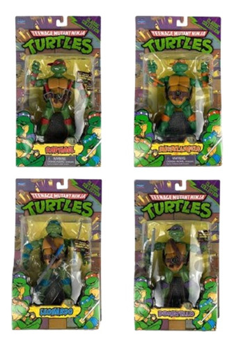 Playmates Teenage Mutant Ninja Turtles Classic X 4 Nuevas !!