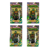 Playmates Teenage Mutant Ninja Turtles Classic X 4 Nuevas !!