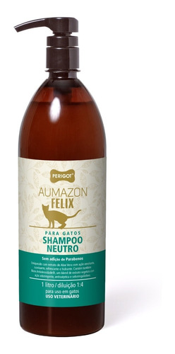 Shampoo Aumazon Felix 1l - Felinos