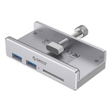 Adaptador Hub Aluminio Orico 3 En 1- Usb 3.0 X 2 + Puerto Sd