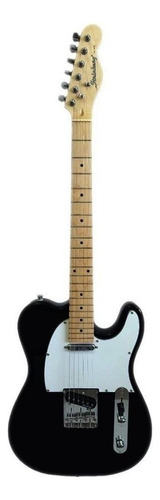 Guitarra Elétrica Strinberg Tc120s De  Choupo Black Verniz Brilhante Com Diapasão De Bordo