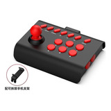 Arcade Rocker Game Joystick Para Consola De Blanco Rojo