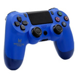 Control Joystick Double Shock Ps4 Azul Monster 5068