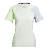 Polera Own The Run Colorblock Iq3865 adidas