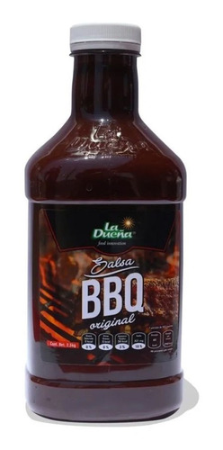 Salsa Para Alitas Bbq La Dueña 2.3 Kg Costillas O Mariscos