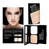 Base En Polvo Nyx Define & Refine Tono 02 Light