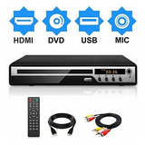 Reproductor De Dvd Para Tv Con Hdmi Usb Av De Salida De...