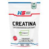 Hero Sport Creatina Monohidratada Creapure 600g 120 Servs