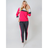 Conjunto Feminino Moletom Gola O