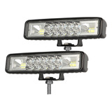 Barra De Luz Led Pods De 6 Pulgadas, Barra De Luz De Trabajo