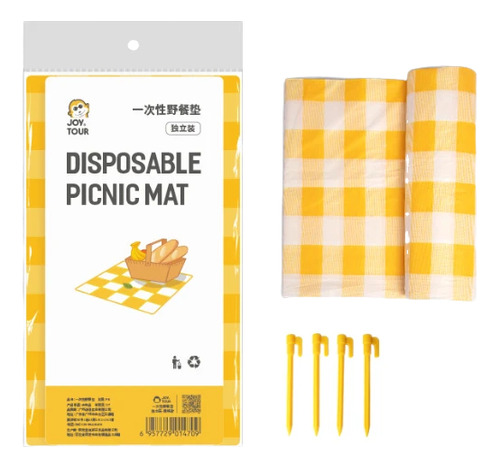 Mantelesesteras De Picnic Impermeables Desechables Campings