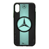 Funda Protector Para iPhone Mercedes Benz Aqua