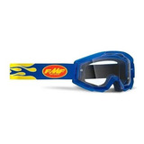 Goggles Fmf/100%  Powercore Lente Clara Mtb Motocross Raizer