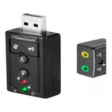 Adaptador Audio Usb Jack 3.5 Auxiliar Auricular Microfono