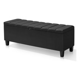 Recamier Bau Modulo Estofado Cama Casal Padrão 130cm