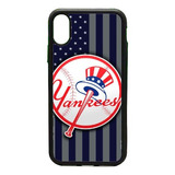 Funda Protector Para iPhone Yankees Usa Beisbol
